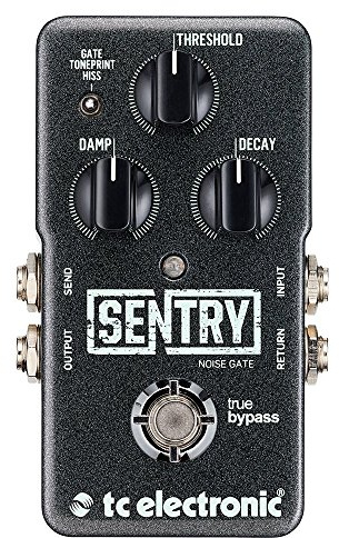 TC Electronic SENTRY NOISE GATE Multiband-Noise-Gating-Pedal mit Hard-Gate-Modus und integrierten TonePrints*