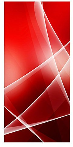 Magnettafel Red Heat Memoboard Design Hoch Metall Magnet Pinnwand Motiv Wand Stahl Küche Büro, Größe HxB: 78cm x 37cm