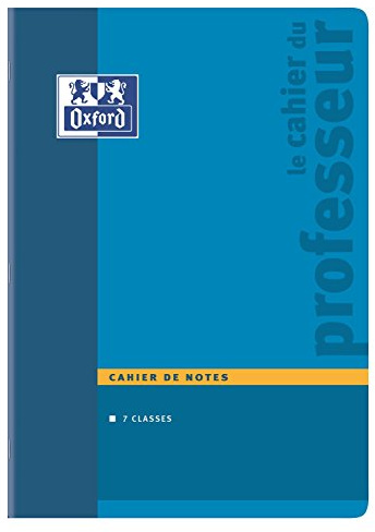 Oxford Lehrernotizbuch 44 Seiten A4 farbig sortiert
