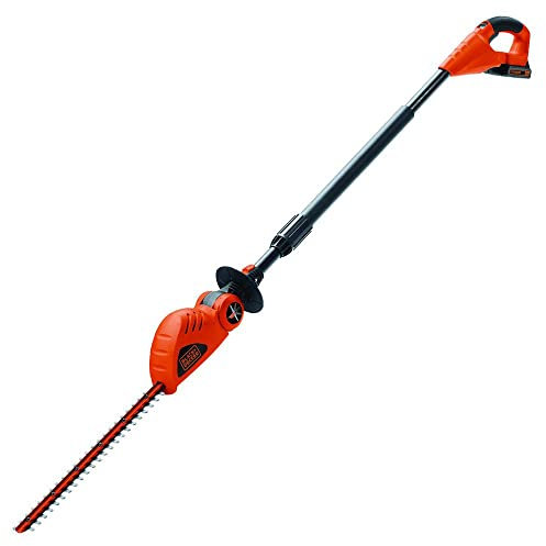 BLACK+DECKER LPHT120 22 20V Lithium Ion Cordless Pole Hedge Trimmer,Includes 20V Battery