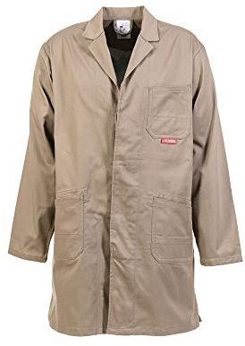 Planam professionell mantel MG 290, storlek 46, kornblå, 640046 98 kaki