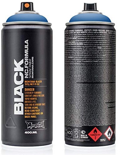 Royal Blue 400ML Montana Black Spray Paint