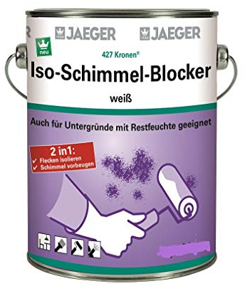 Jaeger Kronen Schimmelfarbe Iso Schimmelblocker 750 ml