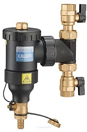 Caleffi 1 1/4 Zoll Heizungs-Schlammabscheider DIRTMAG mit Magnet