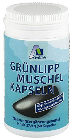 GRÜNLIPPMUSCHEL Vegi Kapseln 60 St