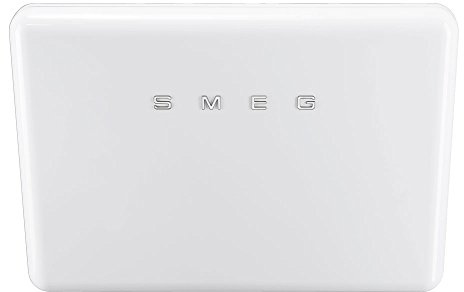 Smeg KFAB75WH - Campana extractora estilo años 50, ángulo retro, 75 cm, color blanco