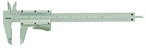 Metrica Inox 0-155 Calibre, Gris, 1/128''