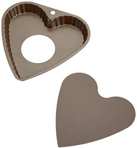 Städter Molde para Tartas o bizcochos con Forma de corazón para Tartas con Base Corrugado gigajump