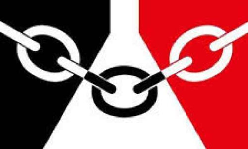 Pack Of 12 Black Country 4 x 6 Small Hand Waving Or Table Flags With Sticks