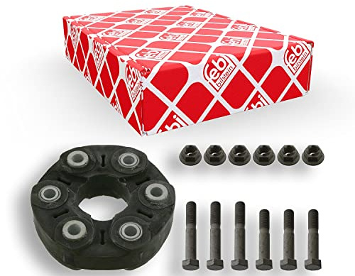 febi bilstein 43523 Gelenkscheibensatz für Kardanwelle, 1 Stück | Kompatibel mit: BMW 3, 3 Cabriolet, 3 Coupe, 3 Touring, 7