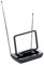 One For All SV9015, Antena de TV para Interior, Recibe TDT en un rango de 5km, Antena HDTV Digital, Incluye Cable Coaxial de Alto Rendimiento, VHF/UHF, negra