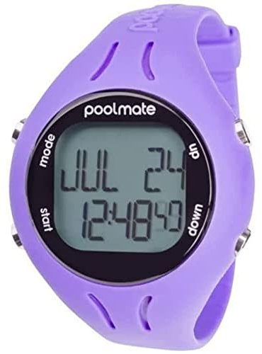 Swimovate Pool Mate 2 Reloj Cuenta Vueltas, Unisex, Lila