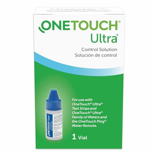 OneTouch Ultra Control Solution for Blood Glucose Meters, Test Strips - 0.126 Fl Oz