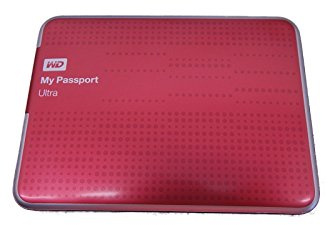 Western Digital 1TB My Passport Ultra USB 3.0 - Disco Duro Externo (1000 GB, 2.5, 3.0 (3.1 Gen 1), Rojo)