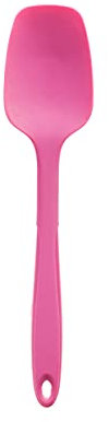 Kochblume Flexlöffel S | Premium-Silikon & BPA frei| Hitzbeständig | Spülmaschinenfest | 20cm | Farbe: pink