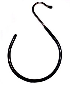 Hagspiel, 2 St. Schalhalter, Kleiderbügel aus Metall, rutschhemmend beschichtet (Schalhalter Metall)