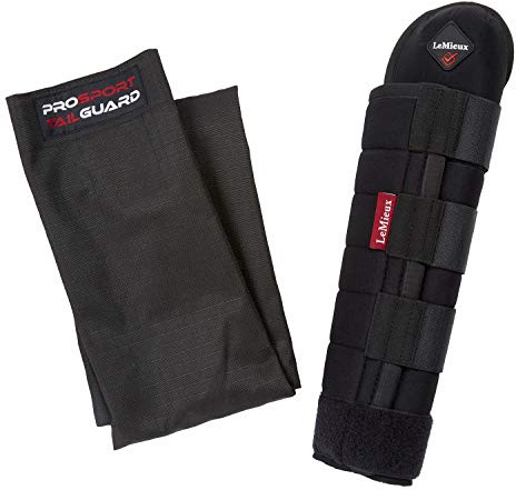 LeMieux ProSport with Bag Schweif-Schutz, Schwarz, L