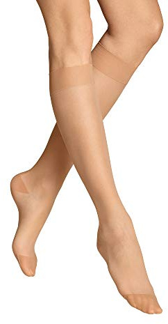 ITEM m6 KOMPRESSIONSKNIESTRÜMPFE DAMEN 15 DEN – Unsichtbare Kompressionsstrümpfe Damen im Nude-Look, atmungsaktiv & bequem – Kompressionsstrümpfe für Büro, Reise & Alltag