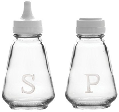 Ravenhead Glass Salt Pepper Shaker Vinegar Serving Bottle in Choice of Deals (Salt Pepper Shaker Set)