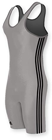 Adidas aS102s Men's Wrestling 3-Stripe Singlet