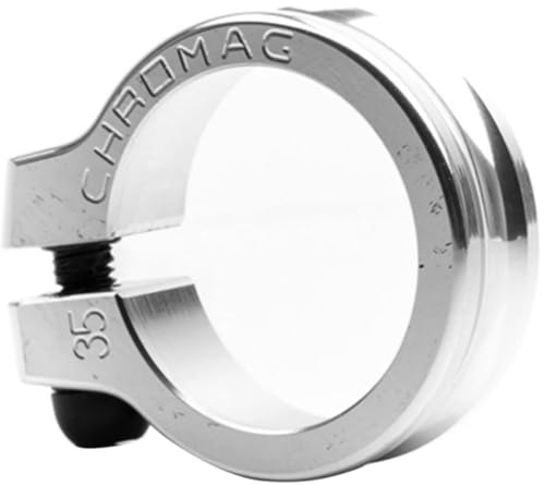 Chromag Sattelklemme NQR Silber Gr. 35 mm