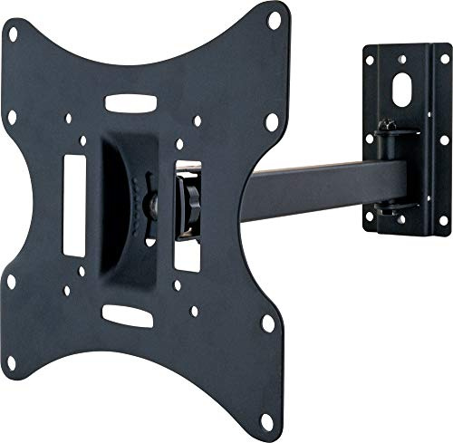 Schwaiger LWH040011 - Staffa a muro per televisore LCD/TFT, 2 giunti, colore argento