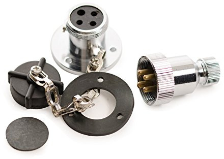wellenshop Steckverbindung Borddurchlass 4Pol 10A Bootsdeck