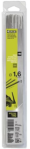 Toparc - baguettes Inox Ø 1, 6 308L - ETUI de 60 - CONSOMMABLE Soudure TIG - Toutes positions - Amorcage Des 40V