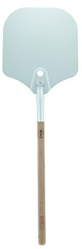 RÖSLE Pizzaschieber, Hochwertige Pizzaschaufel zum Einschieben und Entnehmen von Pizza, Aluminium, Gummibaumholz