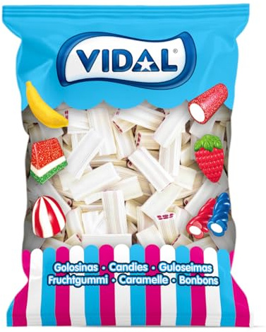 Vidal - Gominolas vidal ladrillo blanco relleno (250 unid)