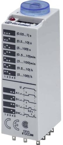 Finder Série 85 - Minuterie Plug-in 3 Contacts Commutateur 24Vca/DC