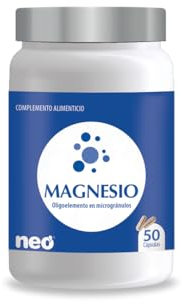 NEO - Magnesio - Complemento Alimenticio en Microgránulos - Reduce fatiga, Mejora concentración - Alivia espasmos y temblores musculares - Sin Gluten