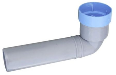 Curva Tecnica Prolungata Senza Morsetto Tappo Htsw Valsir-Diam. 40/46