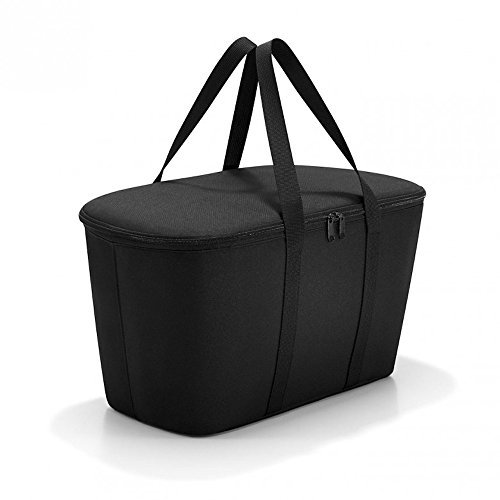 reisenthel coolerbag in Schwarz – Kühltasche aus hochwertigem Polyestergewebe – Ideal für das Picknick, den Einkauf und unterwegs