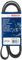 BOSCH 1 987 947 949 Correa trapecial poli V Correa Poly V Correa poli V Correa de accesorios