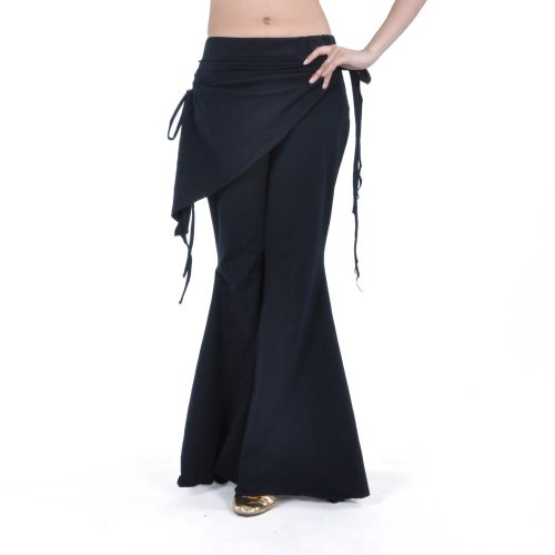 Hoerev Bauchtanz Tribal Hose, Yoga, Halloween-Kostüm, Größe klein
