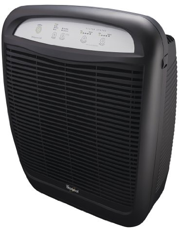 Whirlpool AP51030KB Whispure True Hepa Air Purifier, Slate Black