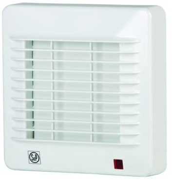 Soler&Palau Sistemas De Ventilacion Slu Edm-100-C - Extractor baño axial 95m3/h pers.aut bl edm-100c s&p