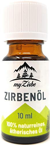 Zirbenöl 100% naturrein – Ätherisches Zirbelkiefer Öl für Raumduft, Diffuser & Sauna – Intensiver Alpenduft – Hochwertiges Zirben Duftöl