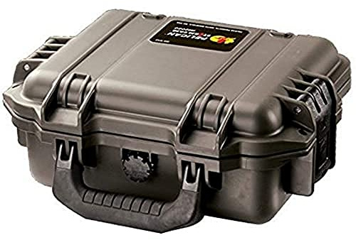 PELI Storm IM2050 Maleta técnica pequeña para la protección de cámaras, electrónicos y Otros Equipos frágiles, IP67 Resistente al agua5L de Capacidad, Fabricada en EE.UU., sin Espuma, Color Negro