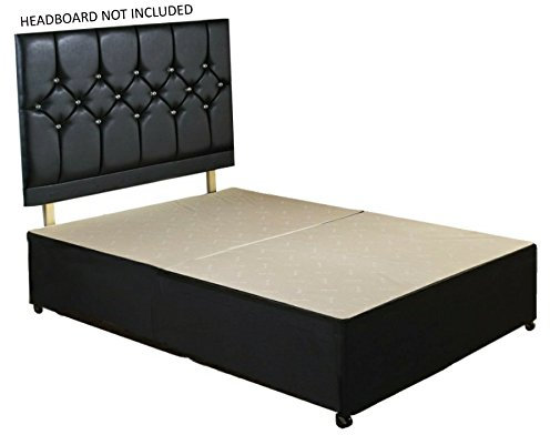 Double Diamond Divan Bed Base - No Headboard No Drawer