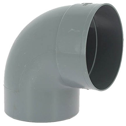 adequa Systèmes d'évacuation - Coude 87.5 PVC cz-8 mâle-femelle Ø160