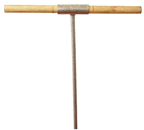 Erdlochbohrer 150 mm DN verzinkt Erdbohrer 15 cm Lochbohrer Handbohrer Pfahlbohrer Pflanzenbohrer Palisadenbohrer Handerdbohrer Erdbohrgerät