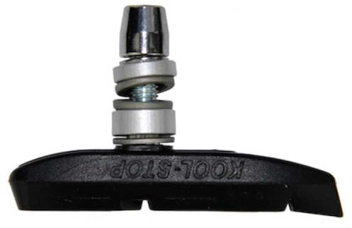 Kool Stop Supra 2 Bicycle Brake Shoes (Threaded, Black)