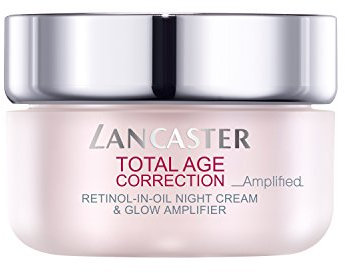 LANCASTER Total Age Correction Amplified Retinol-In-Oil Night Cream & Glow Amplifier, Anti Aging Nachtcreme, 50ml