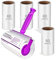 Mr Hsiung & Mrs Yin Lint Rollers for Pet Hair, Clothes Roller, Lint Roller for Clothes, Extra Sticky Lint Remover Brush, Pet Hair Remover, 1 Roller + 5 Refills, 300 Sheets Total