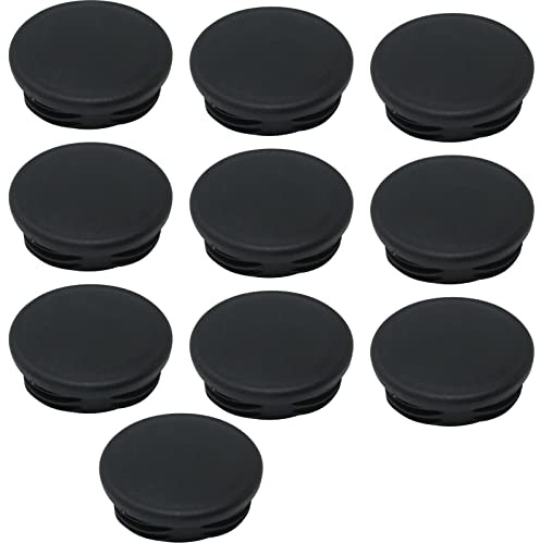 SOTOOLS 10 x Lamellenstopfen, für Rundrohr, Ø 60 mm, Kunststoff | Abdeck- und Endkappe aus Kunststoff für Rundrohr.