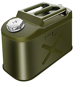 10 Liter, 20 Liter, 25 Liter, 30 Liter, 40 Liter, 50 Liter, 60 Liter Benzintank, Verdickter Benzintank, Benzinkanister aus Metall für Motorrad und Auto Tragbarer Benzintank