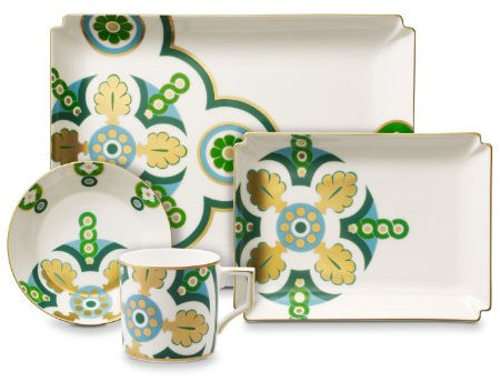 Villeroy & Boch Authentic Avantgarde Collection 4-Piece Espresso Set