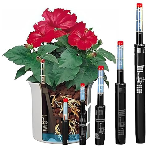 Leni Wasserstandsanzeiger für Zimmerpflanzen in Hydrokultur und Granulat – Gießanzeige in verschiedenen Größen klein bis groß – Pegulator Wassermesser für Blumentopf & Pflanzenpflege (II / 5)